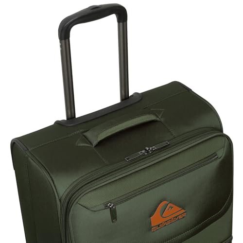 Quiksilver Buxton Suitcases Softside Expandable Luggage with Spinner Wheels, Large 3-Piece Set (20/26/30) (Green) - color: Green