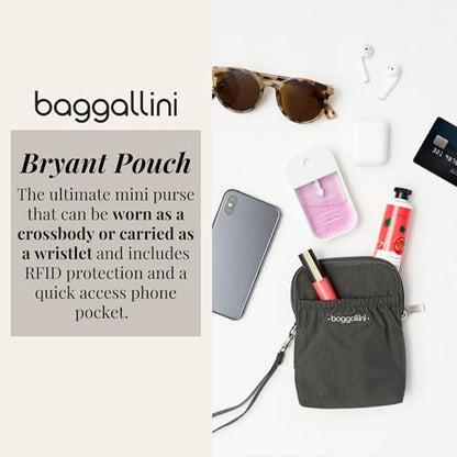 Baggallini RFID Bryant Pouch - color: Abstract Cheetah