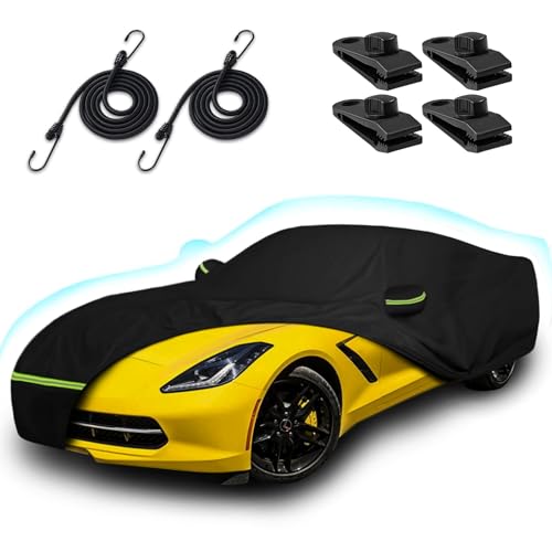 6 Layer Custom Car Cover for 2014-2019 Corvette C7 Stingray Z51 Z06 - size: Corvette C7 Cover