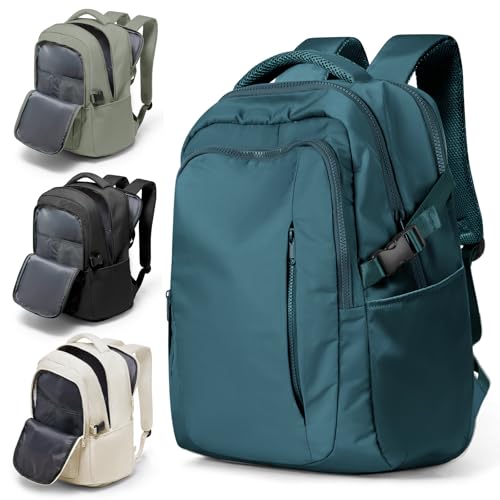 suwasp Large Travel Backpack for Women Men Mochila Airline Approved Carry On Personal Item Backpack Bag Frontier Airlines Personal Item Travel Bag Flight Approved Luggage Backpack - Blue - color: Peacock Blue