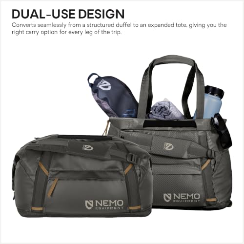 NEMO Equipment Double Haul Duffel & Tote Bag - Chimera - 30L - color: Chimera, size: 30L