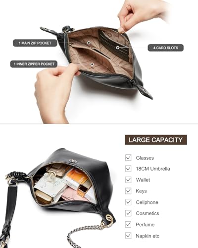 7L Sling Bag Crossbody Bags for Women Fanny Packs Purses Cross Body Bag for Woman Small backpack Travel Shoulder Bag handbags - color: 5-coffee