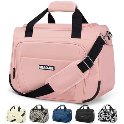 Underseat Carry On Luggage Bag, Lightweight Travel Tote Bag for Travel - color: Pink, size: 18IN