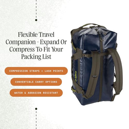 Eagle Creek Migrate 60L Duffel Bag, Rush Blue - color: Rush Blue
