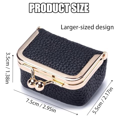 Genuine Leather Mini Jewelry Box for Women, Portable Travel Jewelry Case - color: Pink - 2.95in
