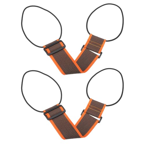 PATIKIL Luggage Straps Bag Bungee, 2 Pcs Suitcase Straps Adjustable Belt for Add a Bag Easy to Travel Elastic Strap Belt Handle Handbag Backpack, Grey Orange - color: Gray-Orange