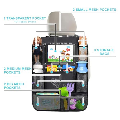 Matenf Backseat Car Organizer with 9 Storage Pockets