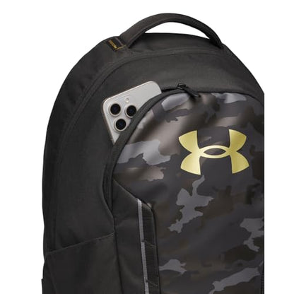 Under Armour 유니 No Weigh Lite 백팩, (001) 블랙 / 블랙 / 메탈릭 골드, 노 웨이트 라이트 백팩 - color: (001) 블랙 / 블랙 / 메탈릭 골드