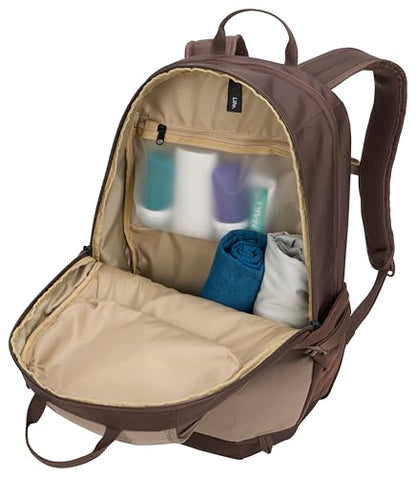 Thule EnRoute Backpack 26L, Elevated 17" Laptop Pocket, 11" Tablet Sleeve - color: Tinted Taupe/Nuanced Brown, size: 26L