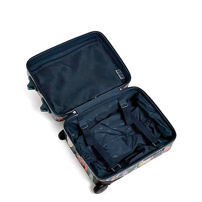 Hardside Underseat Rolling Suitcase Luggage, Fresh-Cut Floral Green - color: Fresh-Cut Floral Green