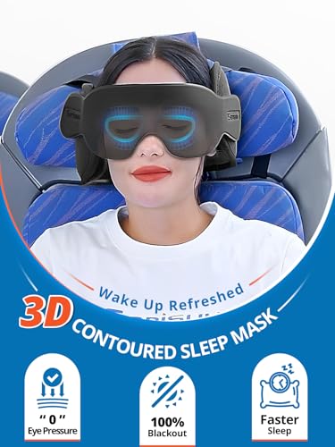 SARISUN Travel Pillow with Chin Strap for Different Seats, Stable Support - color: Black