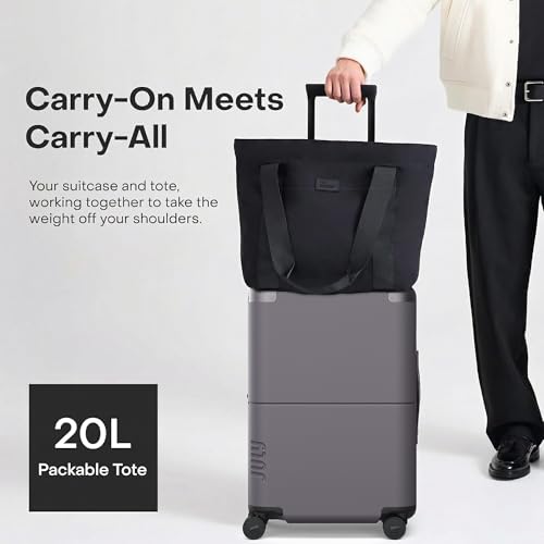 July Carry On Max 확장 가능한 슈트케이스, 항공사 승인, 54.6cm(21.5인치), 섀도우 - color: 섀도우