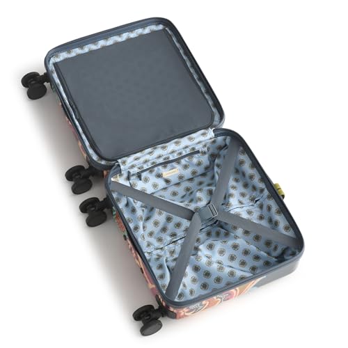 Hardside Luggage Mini Adair Spinner Suitcase, Leaf Me Not Paisley Dark Slate, One Size - color: Leaf Me Not Paisley Dark Slate