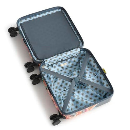 Hardside Luggage Mini Adair Spinner Suitcase, Leaf Me Not Paisley Dark Slate, One Size - color: Leaf Me Not Paisley Dark Slate