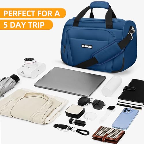 Underseat Carry On Luggage Bag, Lightweight Travel Tote Bag for Travel - color: Blue, size: 18IN