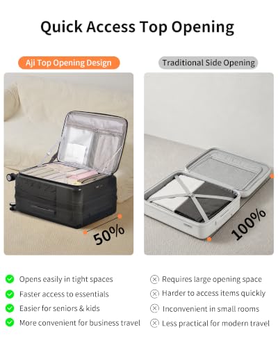 28 Inch Checked Luggage Expandable Top Opening Trunk Luggage with Spinner Wheels, Lightwight Hardside Travel Suitcase for Women Men, Jet Black - color: Jet Black, size: 28 inch Checked-Large