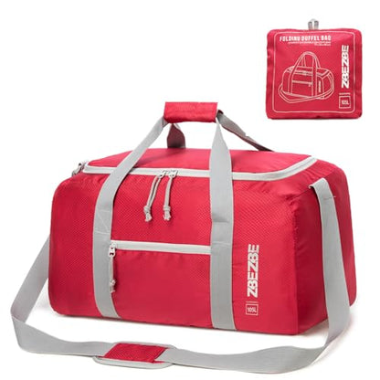 Extra Large 105L Duffel Bag, Foldable Moving & Storage Bag - color: Deep Fuchsia, size: 105L