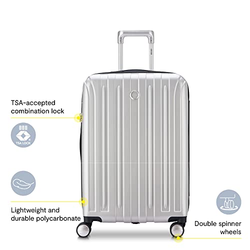DELSEY PARIS Titanium Hardside Expandable Luggage with Spinner Wheels, Black Cherry Red, 2-Piece Set (21/29) - color: Black Cherry Red, size: 2-Piece Set (21/29)