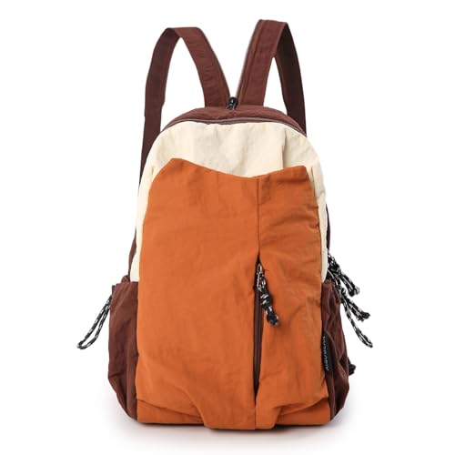 Convertible Crossbody Sling Purse – Lightweight Anti-Theft Daypack (Brown) - color: Brown