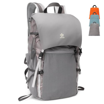 20L Hiking Backpack, Small Lightweight Daypack for Men Women,Grey - color: Grey