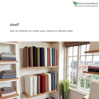 7 Pcs PLIIO Large Filers, Foldable Clothes Organizer, Space-Saving Closet and Suitcase solution, Wrinkle-Free Storage Solution for Home and Travel, Wardrobe Organizer and Clothes Folder