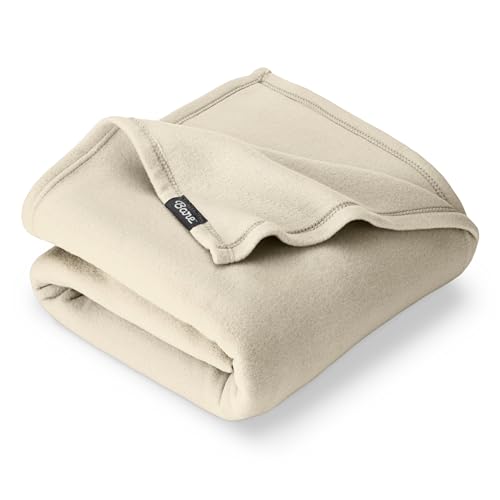 Bare Home Polar Fleece Blanket (King, Oyster) - color: 10 - Oyster, size: King