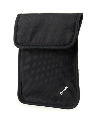 Pacsafe Coversafe X75 Anti-Theft RFID Blocking Neck Pouch, Black - color: Black