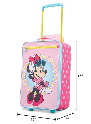 American Tourister Disney Softside Upright Luggage, Minnie, Carry-On 18-Inch - color: Minnie
