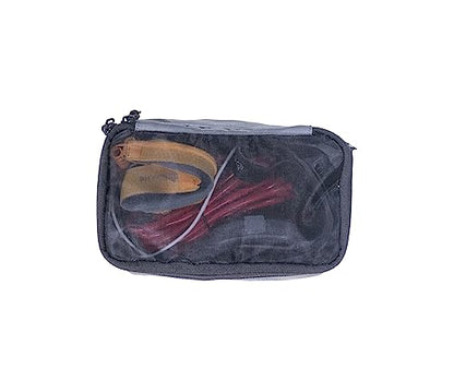 VanEssential Packing Cube with Transparent Mesh Top X-Small - Charcoal Gray - color: Charcoal Gray, size: X-Small: 8" x 4.5" x 2"