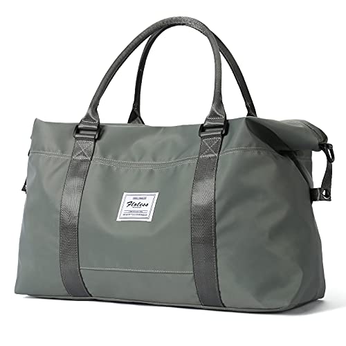 Travel Duffel Bag, Carry On Overnight Weekender Bags for Women - color: A1-Olive Green, style: Travel Bag