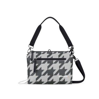 Sherpani Mei, Small Anti-Theft Crossbody Purse - color: Houndstooth