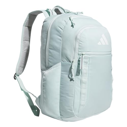 adidas Excel School Backpack 34L - color: Halo Mint Green/White/7a, size: One Size