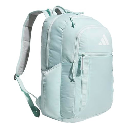 adidas Excel School Backpack 34L - color: Halo Mint Green/White/7a, size: One Size