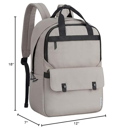 Travelon Anti-Theft Origin Large Backpack - color: Driftwood