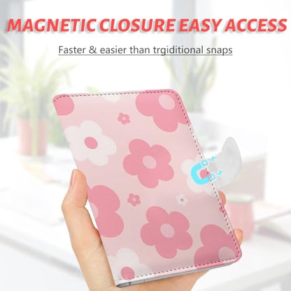 Passport Holder, Cute Travel Wallet Cover with RFID Blocking, - color: H-Garden