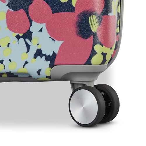 American Tourister Moonlight II Hardside Expandable Luggage with Spinner Wheels, Poppy Pattern, Large Checked Suitcase 28-Inch - color: Poppy Pattern, size: Checked 28-Inch
