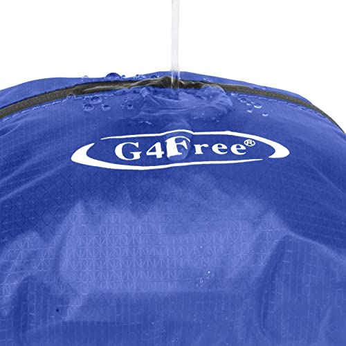 G4Free 20L Small Packable Travel Hiking Backpack for Men Women - color: Navy Blue, size: 20L