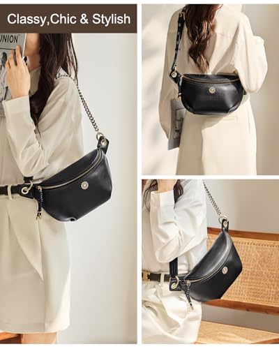 7L Sling Bag Crossbody Bags for Women Fanny Packs Purses Cross Body Bag for Woman Small backpack Travel Shoulder Bag handbags - color: 5-black