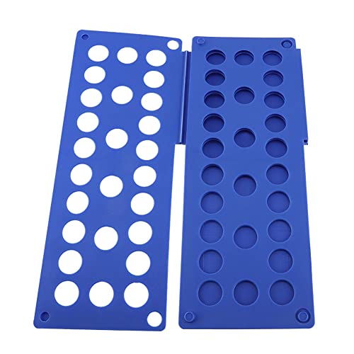Clothing Folders Boards Folding Fast Space Saver Quick Clothes for Trousers, Shorts, Pajamas, T-Shirts, etc. (Blue)
