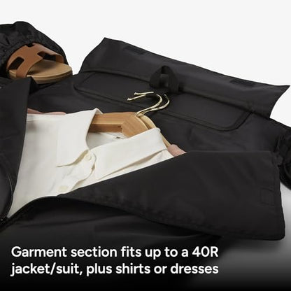 Halfday Convertible 2-in-1 Garment Duffel Weekender 40L, Carry On, Shadow - color: Shadow, style: Original, 40l