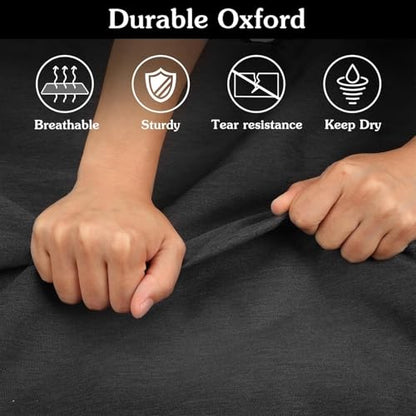 Limoomil 60" 2‑Pack Heavy‑Duty Garment Bag, Wedding & Gown Cover, Darkgrey - color: 2 Packs, size: 60" x 24" x 5"