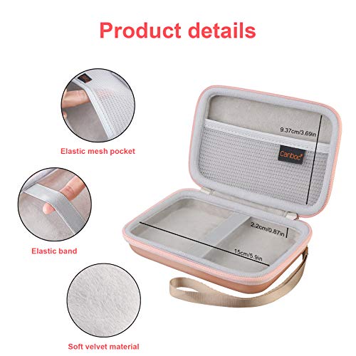 Canboc Case for MacBook Air Pro Charger MagSafe/MagSafe 2 Power Adapter - color: A-Rose Gold
