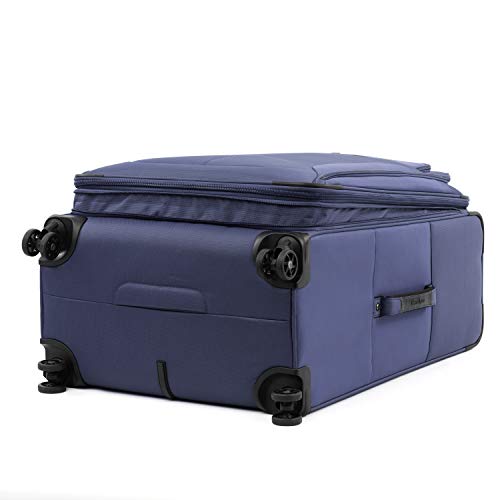 Travelpro Tourlite Softside 2-Piece Set, Expandable Luggage, 4 Spinner Wheels, Lightweight Suitcase, 21" Carry-On, 29 Check Large, Blue - color: Blue, size: 2-Piece Set (21/29)
