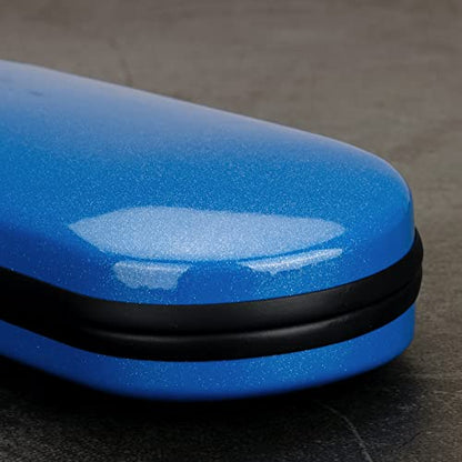 Vemiss Hard Shell Eyeglass Cases, Lightweight Portable Glasses Case for Women Men - color: B-blue
