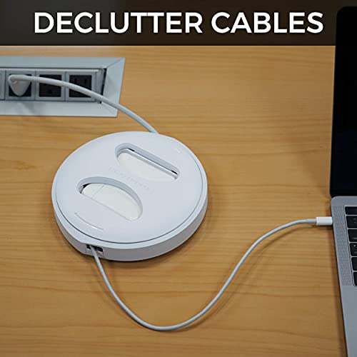 HumanCentric Cord Winder for MacBook Charger Organizer, for USB-C 29W & 30W - size: S