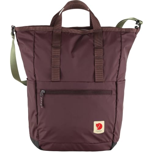 Fjällräven High Coast Totepack - Water-Resistant Fabric, Convertible Carry, Lightweight Design - Travel - color: Blackberry
