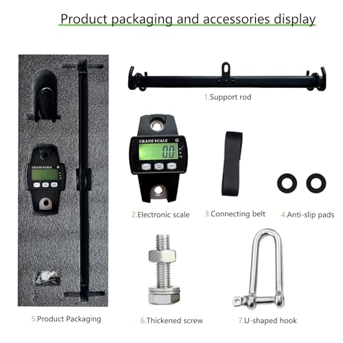 Patient Lift Scale for Home, Weight Scale Suitable for Bedridden Patient Transfer Machine，Maximum Load Capacity of 660 Lb
