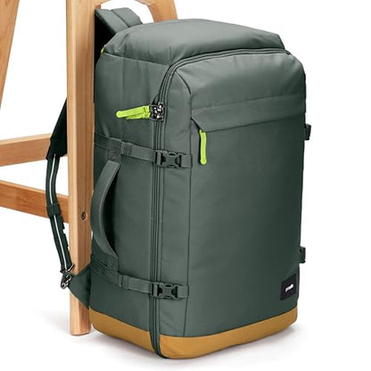 Pacsafe GO Anti Theft 44L Carry-on Backpack - color: Spruce Green