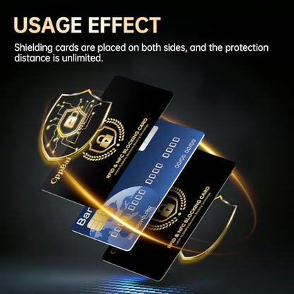 RFID Blocking Card 6 Pack, Credit Card Protector