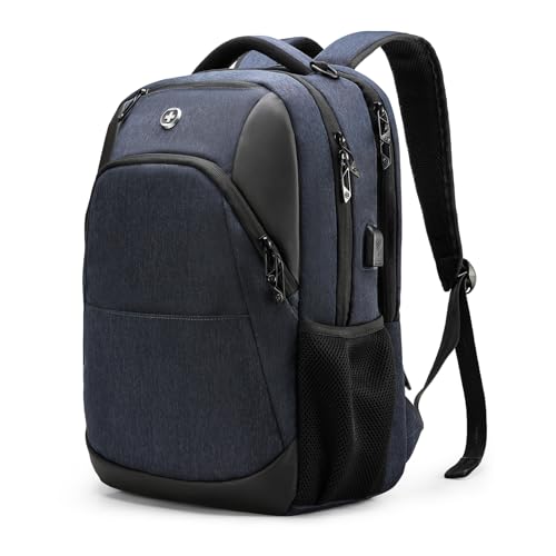 Swissdigital Design Backpack for Men & Women Fit 16-Inch Computer SD1670-12 - color: Blue, size: 16 Inches